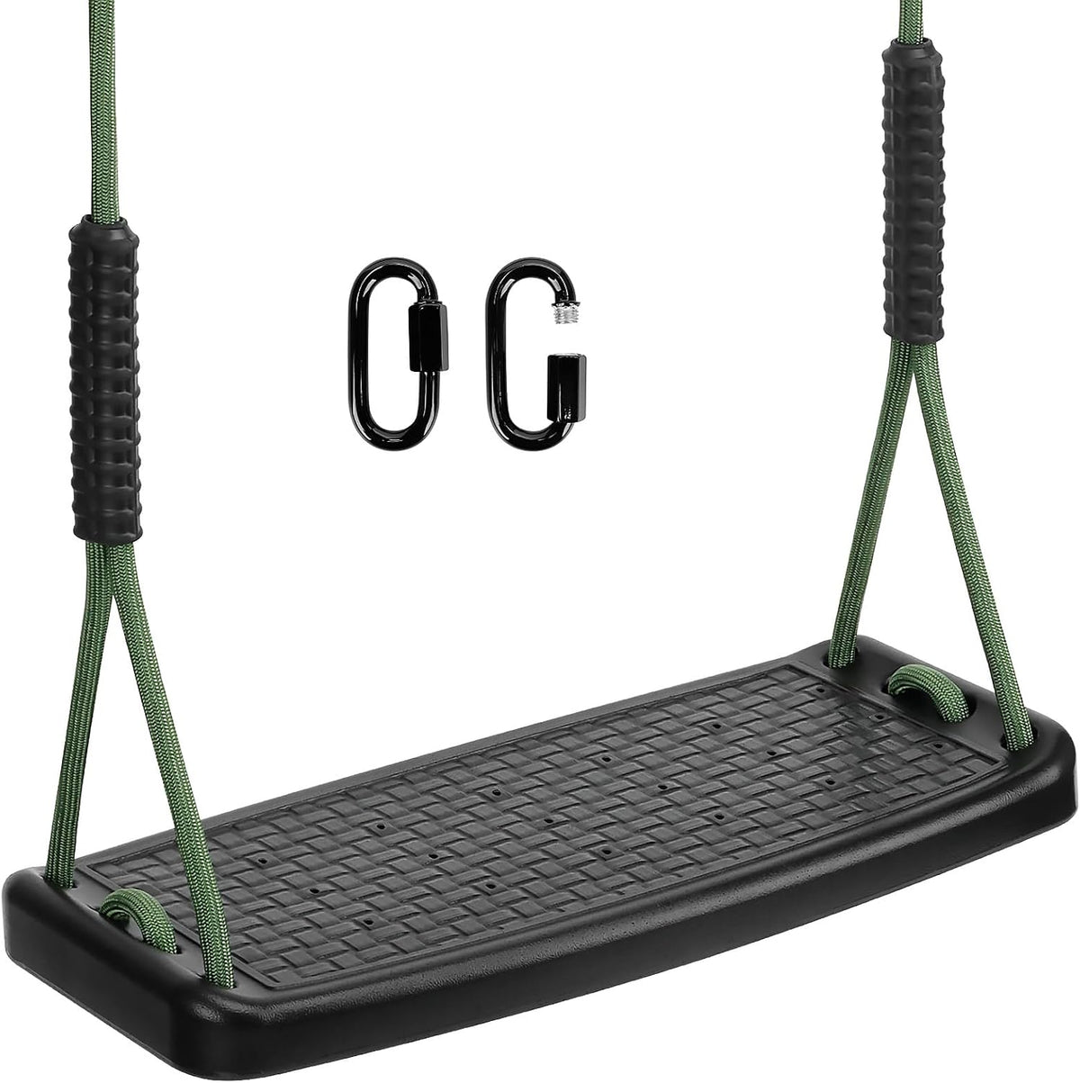 Dakzhou Swing Seat for Kids - Heavy-Duty Tree Swing with Adjustable Ropes & Non-Slip Straps