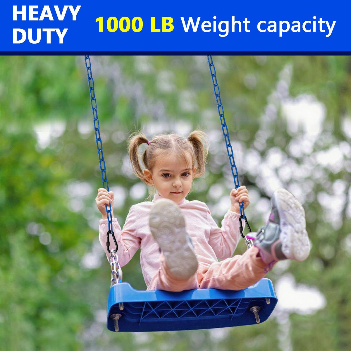 Dakzhou 2 Swing Chains Heavy Duty